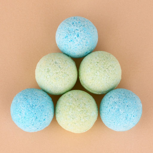 Бомбочки для ванны «Динозаврик», аромат фруктовый десерт, 6×20 г, Чистое счастье