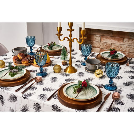 Скатерть новогодняя «Этель» Christmas 150×250 см, 100% хлопок, саржа 190 г/м²