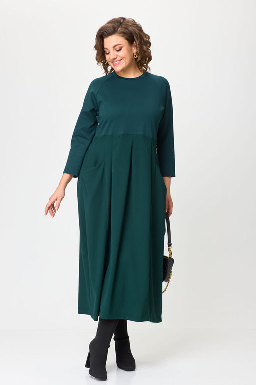 Платье Michel Chic 2137/1 изумруд  фото 2