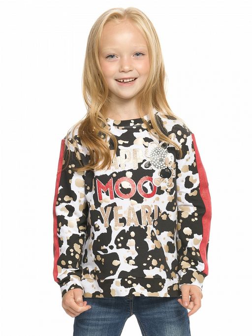 PELICAN, толстовка для девочек, Белый