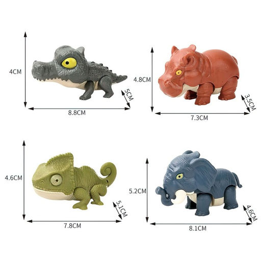 Цена за 2 шт. Фигурка животного «Кусачка», 16 видов, цвет МИКС