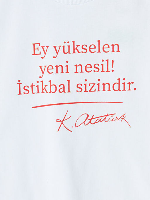 Atat?rk Bask?l? Erkek ?ocuk Ti??rt