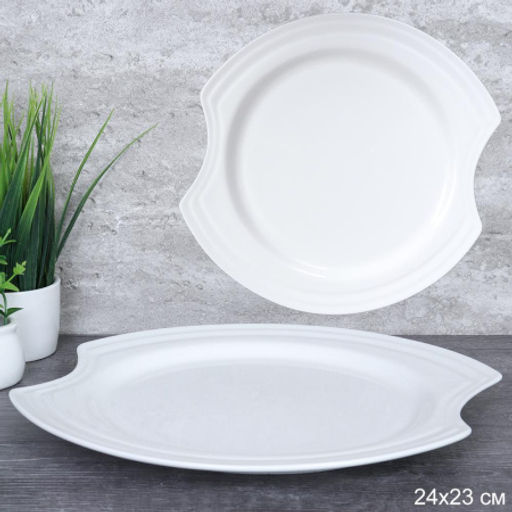 Блюдо 24х23х2 см / WF-2269 /уп 31/ - ГалеонТрейд фото 2