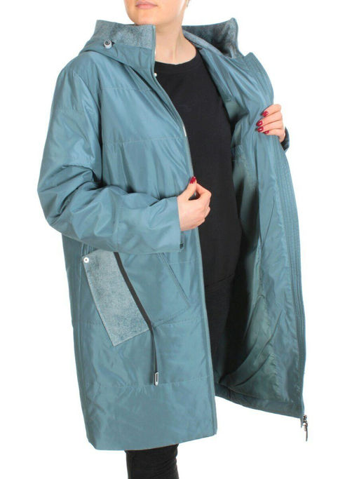 BM-15 GRAY/GREEN Куртка демисезонная женская (100 гр. синтепон) - Fashion фото 6