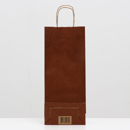 Цена за 10 шт. Пакет под бутылку Бордо, 14 х 8 х 32 см - Simaland фото 2