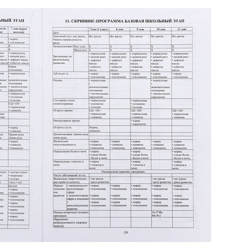Цена за 2 шт. Медицинская карта ребёнка А4 "Классика", форма № 026/у-2000, 32 листа