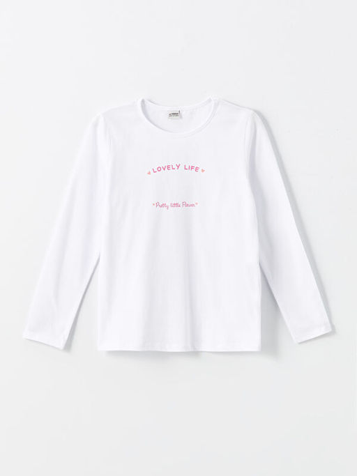 Bisiklet Yaka K?z ?ocuk Ti??rt