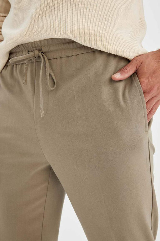 Брюки прямого кроя Jogger, эластичные во всех направлениях - Defacto фото 5