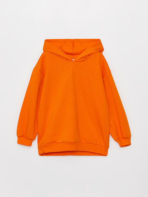 Basic Uzun Kollu K?z ?ocuk Hoodie - Waikiki фото 2