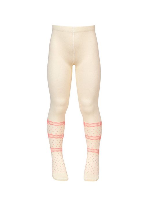 OMSA kids Collant 12Р32-2 с рисунком (бантики) - avorio  фото 3
