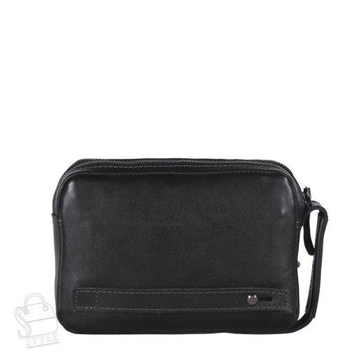 Сумка мужская кожаная 4039-1TR black Tough Ryder