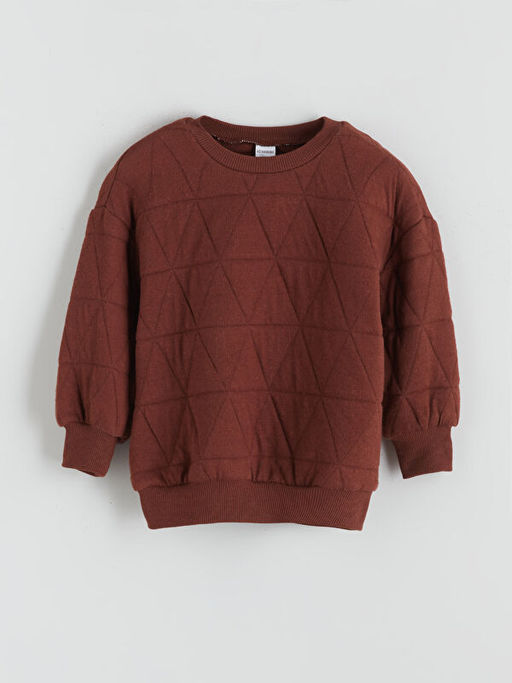 Bisiklet Yaka Erkek ?ocuk Sweatshirt ve E?ofman Alt