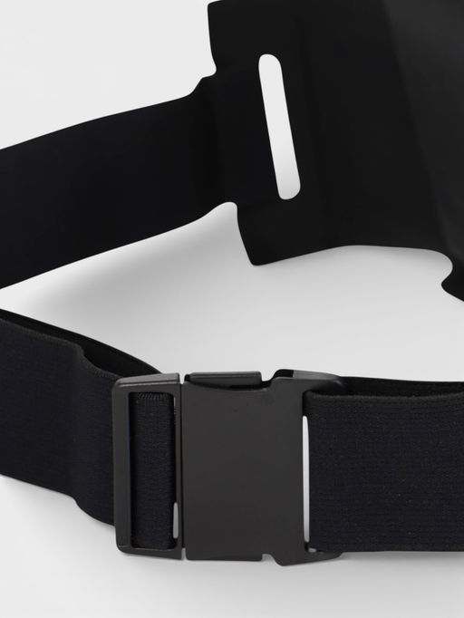 Сумка поясная туристическая, влагозащитная, 32×12 см, серая