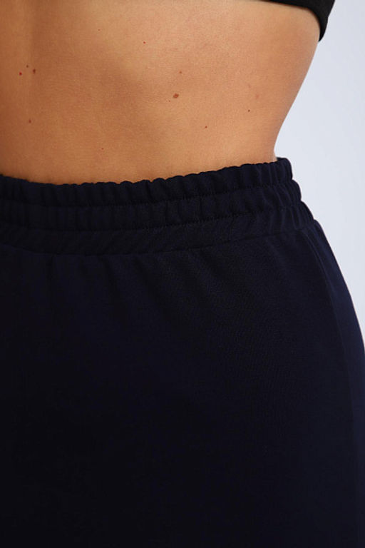 Юбка, футер (01056, черный макси) - Плиона фото 41