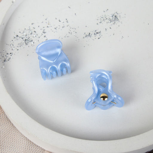 Заколка краб мини для волос набор 2 штуки / N3012-1 /уп 1/723799 - Галеонтрейд фото 2