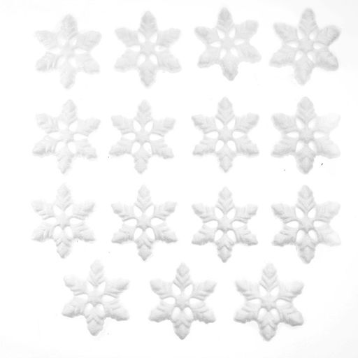 Основа для творчества и декорирования «Снежинка», набор 15 шт., размер 1 шт. — 8×8×1.5 см