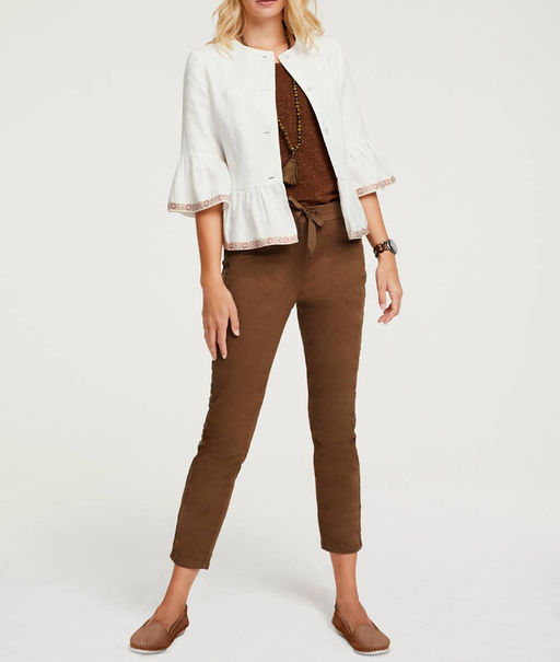 Брюки, коричневые - Linea tesini фото 5