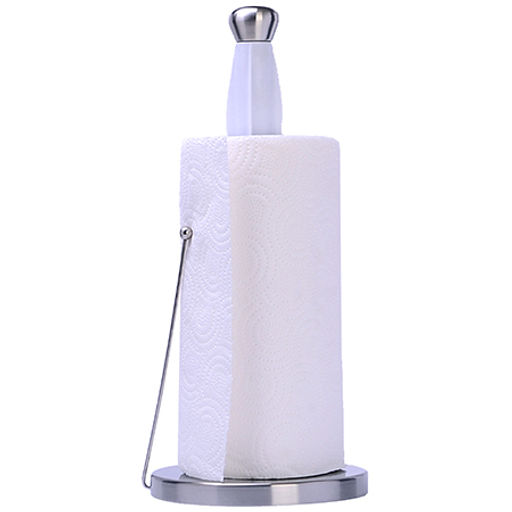 40565 Подставка для бумажных полотенец 15х34 см нерж/ст/жел/пластик MB (х12) - Mayer&boch фото 4