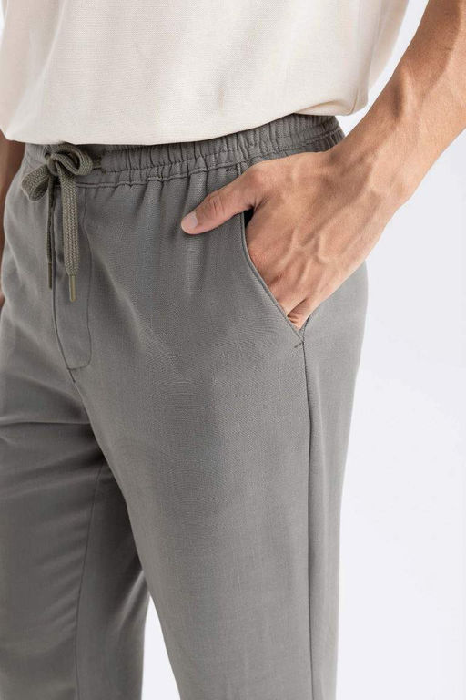 Брюки стандартного кроя приталенного кроя Jogger - Defacto фото 5