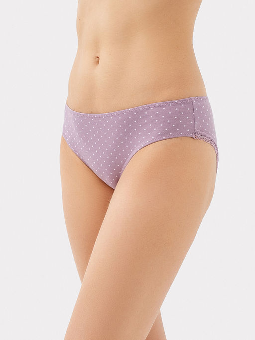 Трусы женские слипы мультипак (3 шт.) в бежевом цвете - Mark formelle фото 2