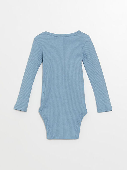 Bisiklet Yaka Basic Erkek Bebek ??t??tl? Body - Waikiki фото 2