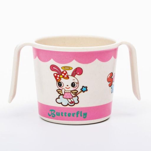 Кружка детская из бамбука с ручками, 170 мл., цвет и рисунок МИКС - Simaland фото 8