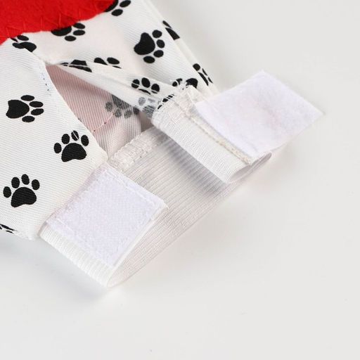 Рукавица-щетка для шерсти 25 х 13 см, красная - Пижон фото 4