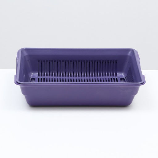 Туалет глубокий с сеткой 36 х 25 х 9 см, фиолетовый - Simaland фото 2