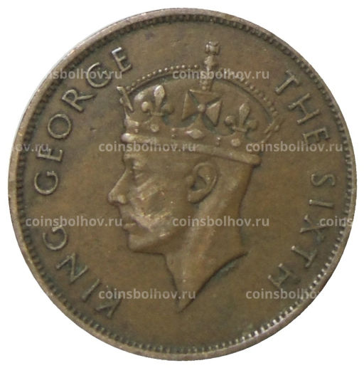 1 цент 1951 года Британский Гондурас