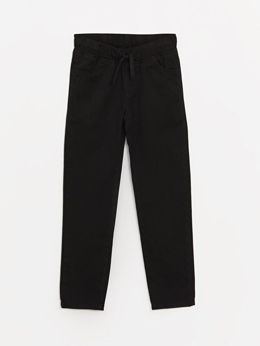 Beli Lastikli Slim Fit Erkek ?ocuk Pantolon