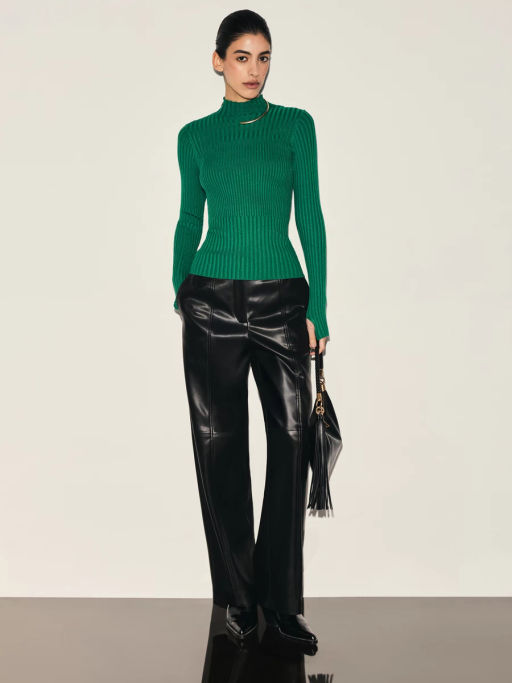 Вязаный лонгслив из вискозы / Zarina