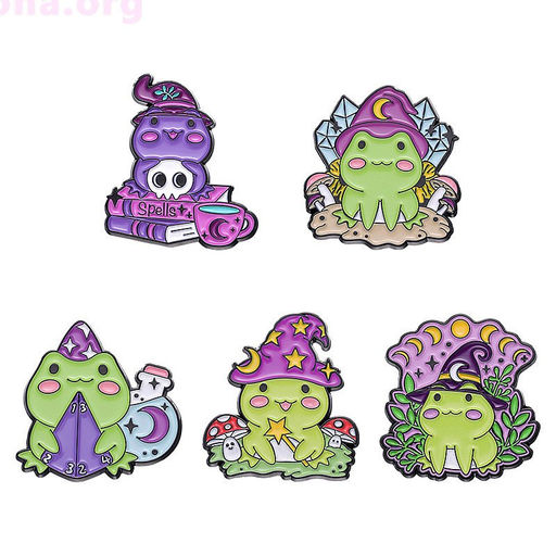 Брошь-значок Witch frog - Купи слона фото 3