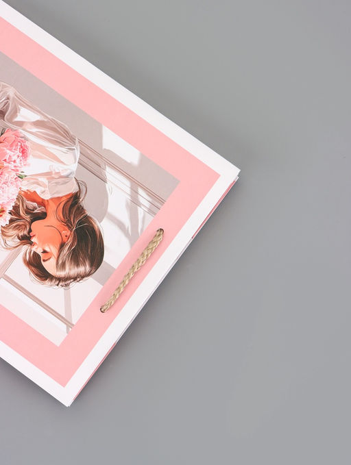 Цена за 2 шт. Пакет подарочный ламинированный вертикальный Самой нежной, 18?22.3?10 см