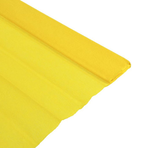 Цена за 10 шт. Бумага крепированная 50×200 см, в рулоне, 32 г/м², жёлтая