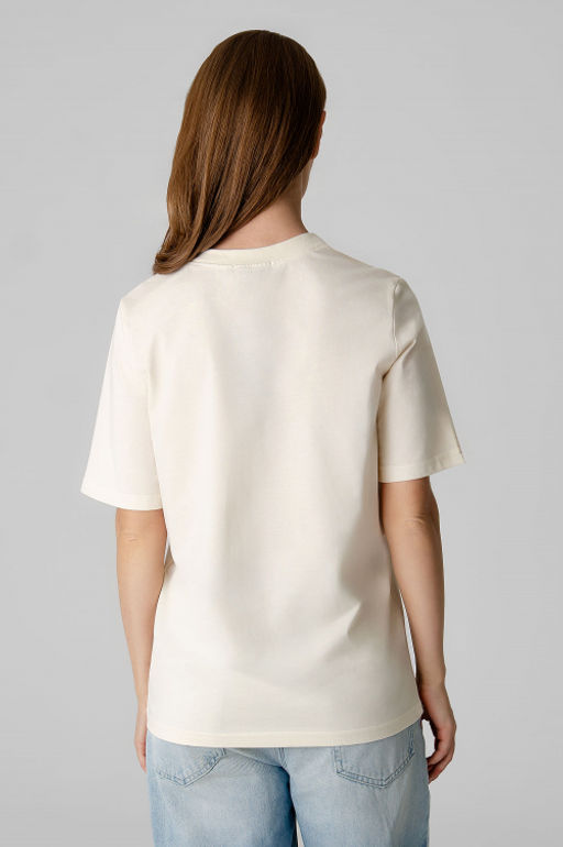 Арт. 31159 Футболка женская  44-52 (5 шт) Цвет:молочный