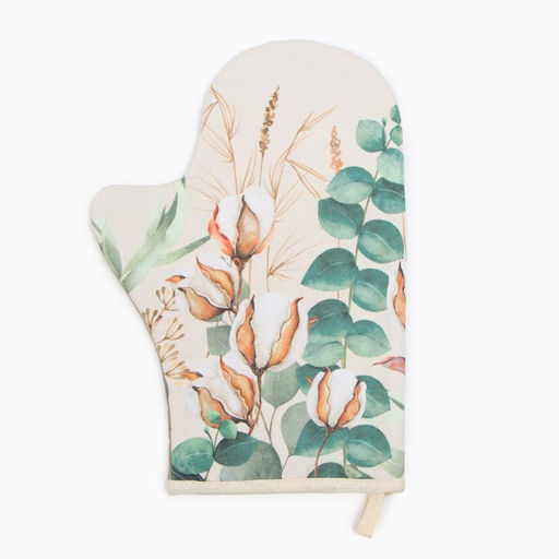 Варежка-прихватка Этель Хлопок 20х28см,саржа, 100% х/л, ватин 250г/м2  фото 2