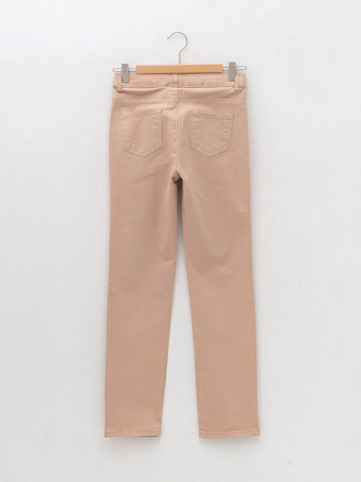 Basic Pamuklu K?z ?ocuk Pantolon - Waikiki фото 2