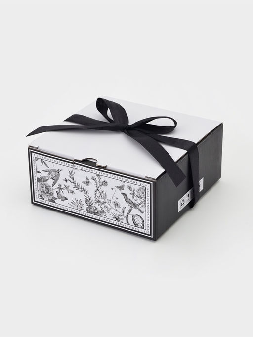 Чайная пара «Птичка», 2 предмета: чашка 250 мл, блюдце, фарфор, белая