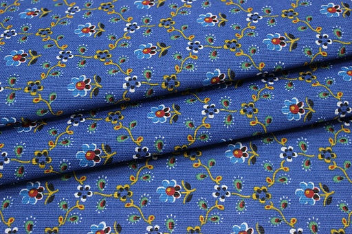 Рогожка Ализарин цв.синий, ш.1.5м, хлопок-100%, 160гр/м.кв - Купава фото 5