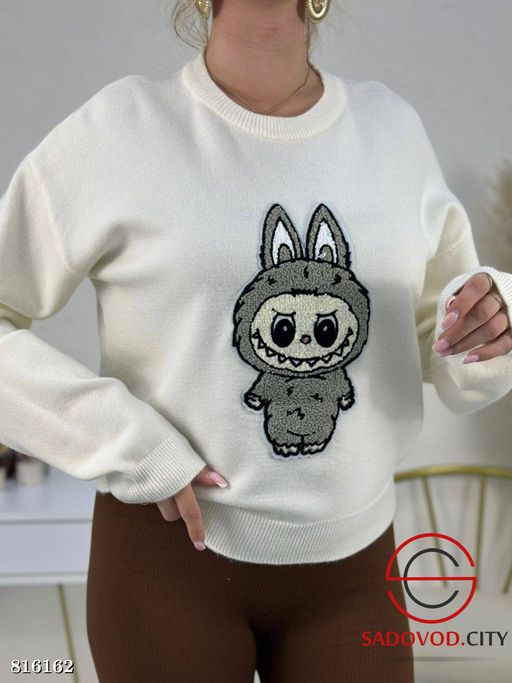 Кофта женская с рисунком - Bruno фото 4