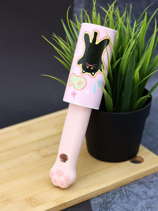Ролик для чистки одежды "Pink paw", 10 см*60 листов