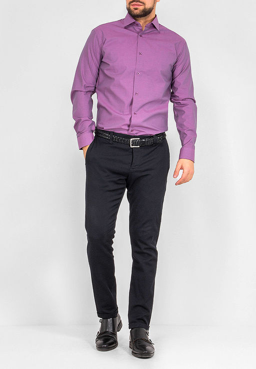 Сорочка мужская длинный рукав GREG 730/131/2116/H/Z/1  фото 4