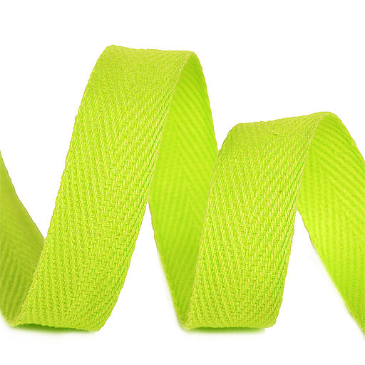 Лента-тесьма 15мм киперная 3,8г хлопок TBY.CT цв.6445 салатовый уп.5м