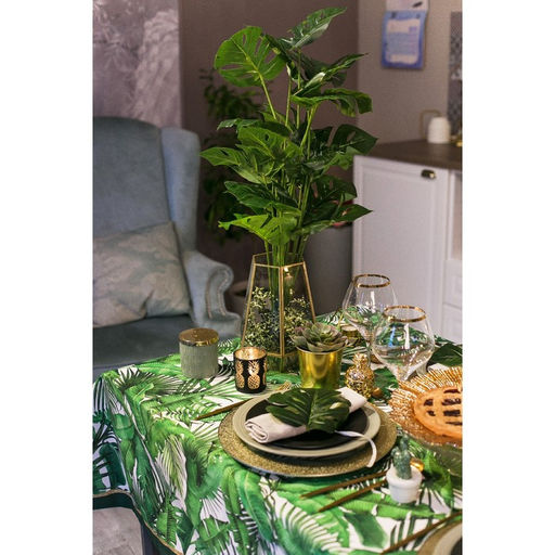 Скатерть Этель Тропики 110х147 см, 100% хлопок, саржа 190 гр/м2  фото 8