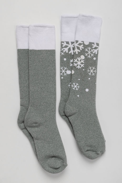 Цена за 6 пар. Гольфы Снежинка детские