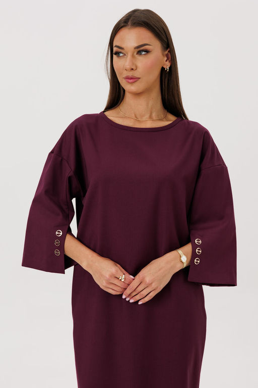 Платье Lars Style 1114 марсала