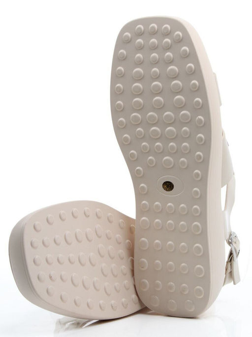 08-PET252-2 LT. BEIGE Босоножки женские (натуральная кожа)