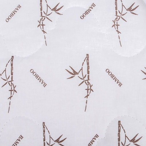 Одеяло всесезонное Адамас Бамбук, размер 140х205 5 см, 300гр/м2, чехол тик, цвет микс  фото 2