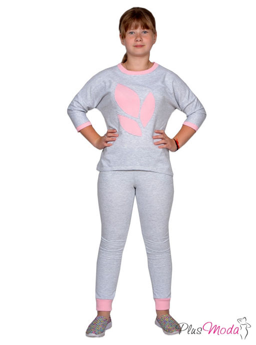 Костюм спортивный Модель №135 на рост 134-164 - Plusmoda фото 5