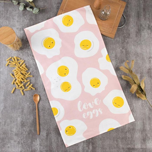 Полотенце пасхальное Этель Love eggs 40х73 см, 100% хлопок, саржа 190 гр/м2  фото 6